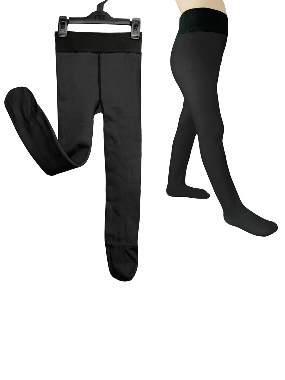 

The Little Lookers Kids Breathable Stocking With Footie, Black