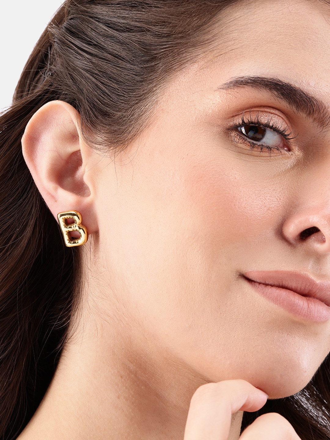 

DressBerry Contemporary Drop Earrings, Gold