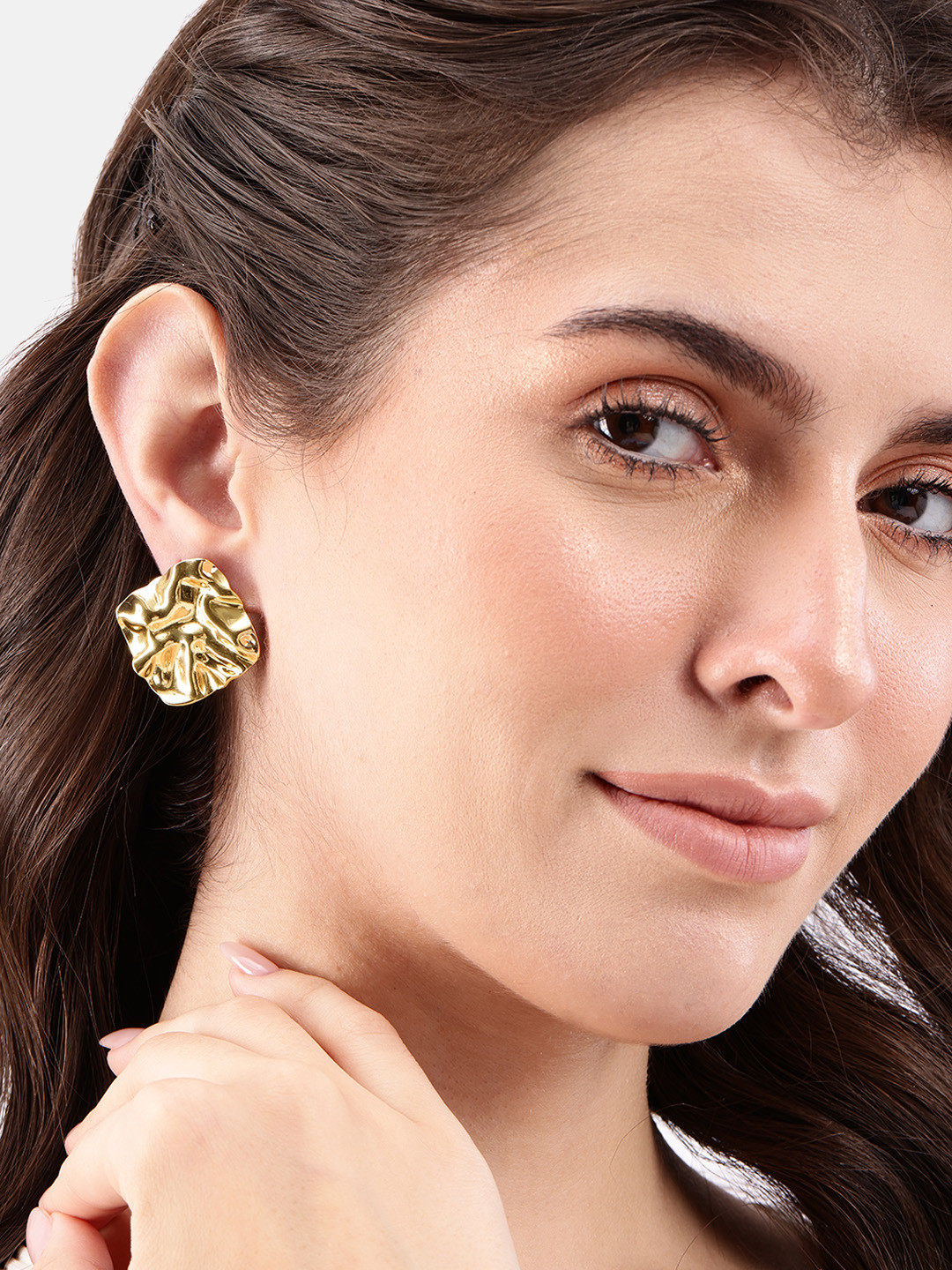 

DressBerry Geometric Studs, Gold