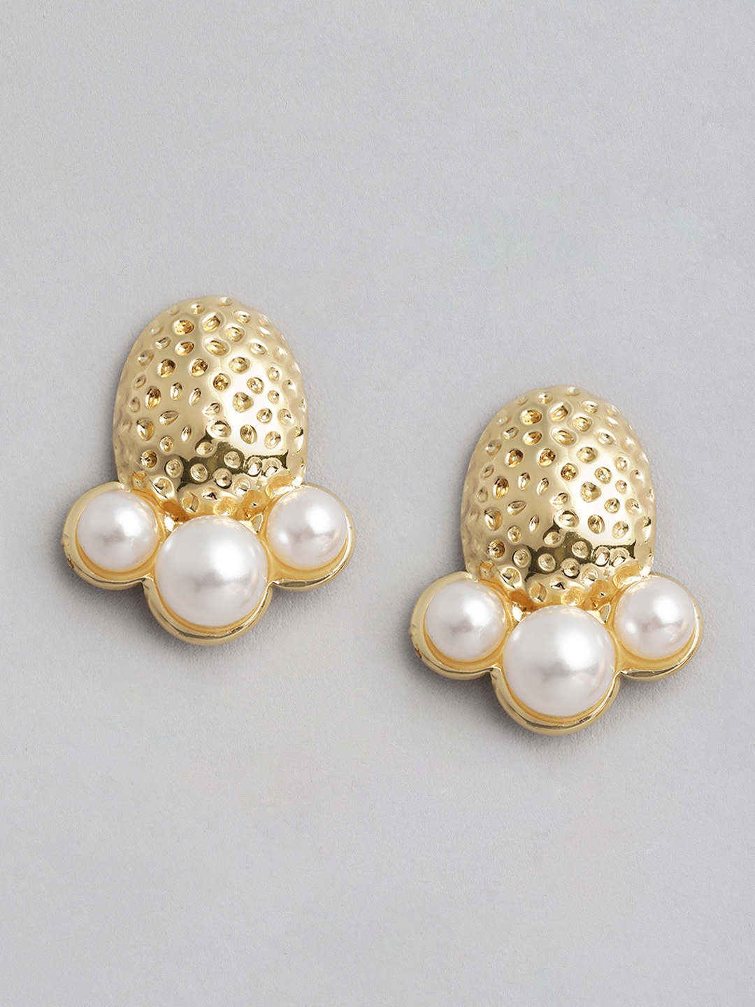 

DressBerry Contemporary Drop Earrings, Gold