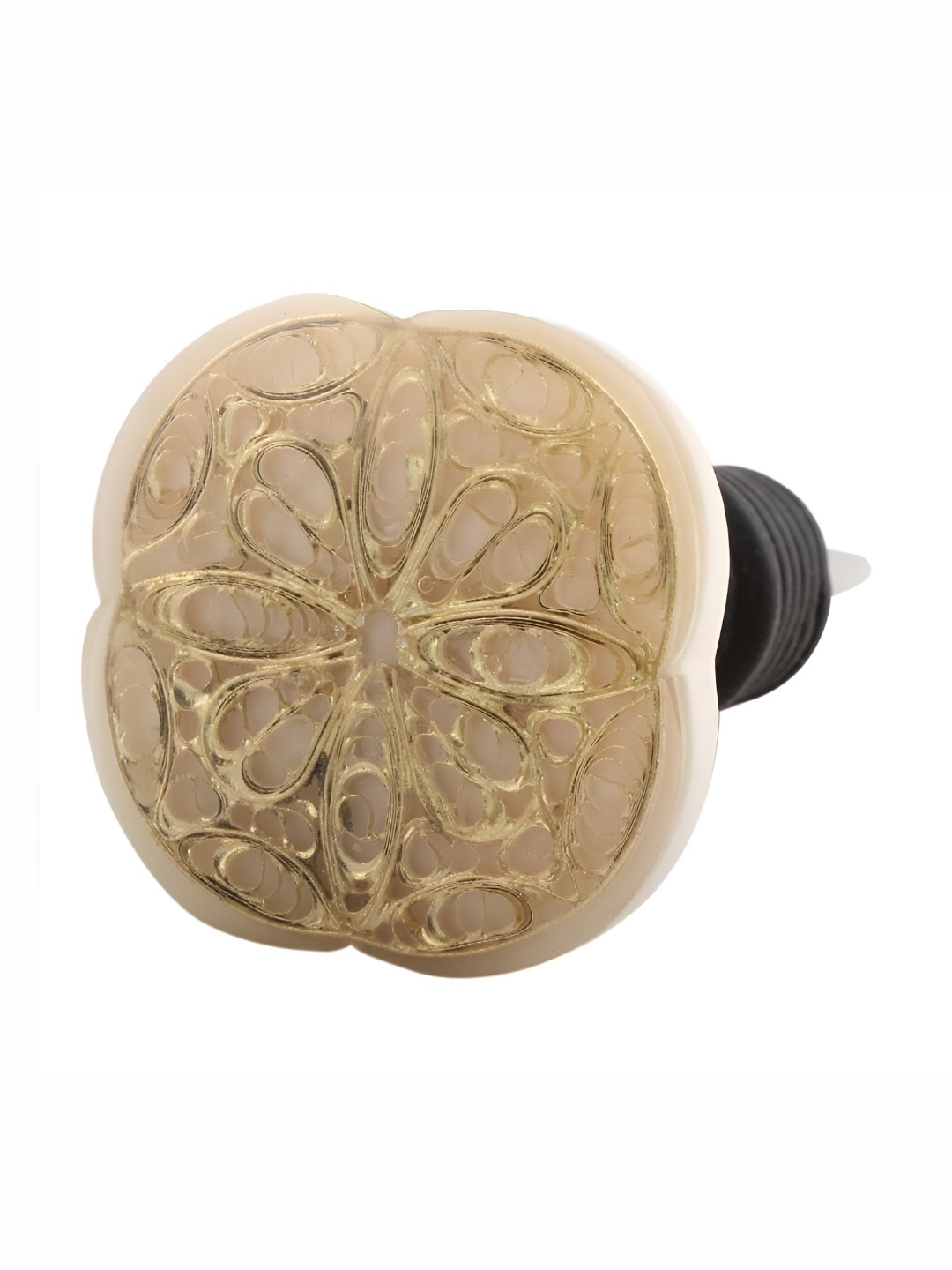 

Indianshelf 1 Piece Classy Wine Bottle Stopper (Gold)