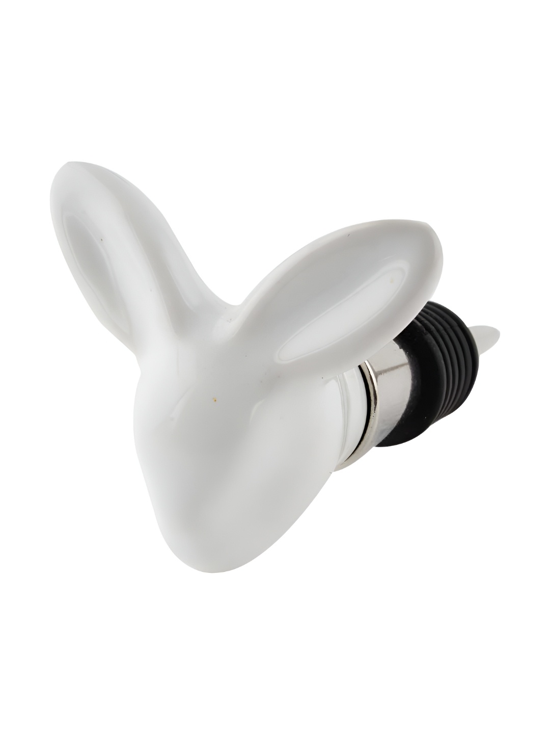

Indianshelf White Ceramic Wine Bottle Stopper