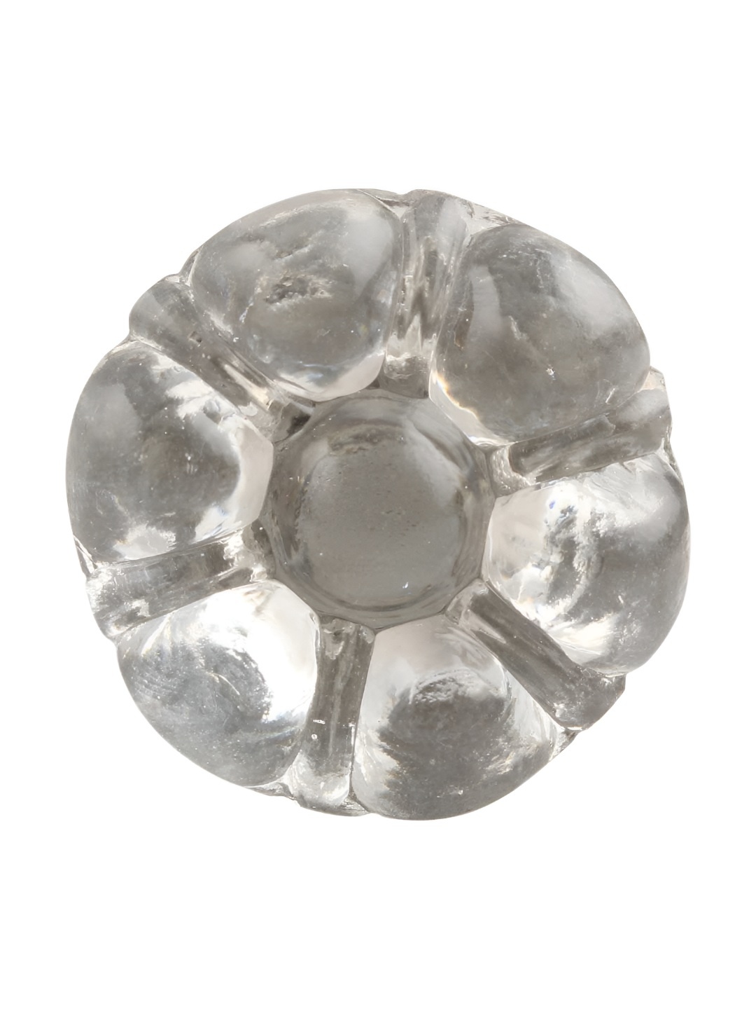 

Indianshelf Transparent & Grey Glass Wine Bottle Stopper