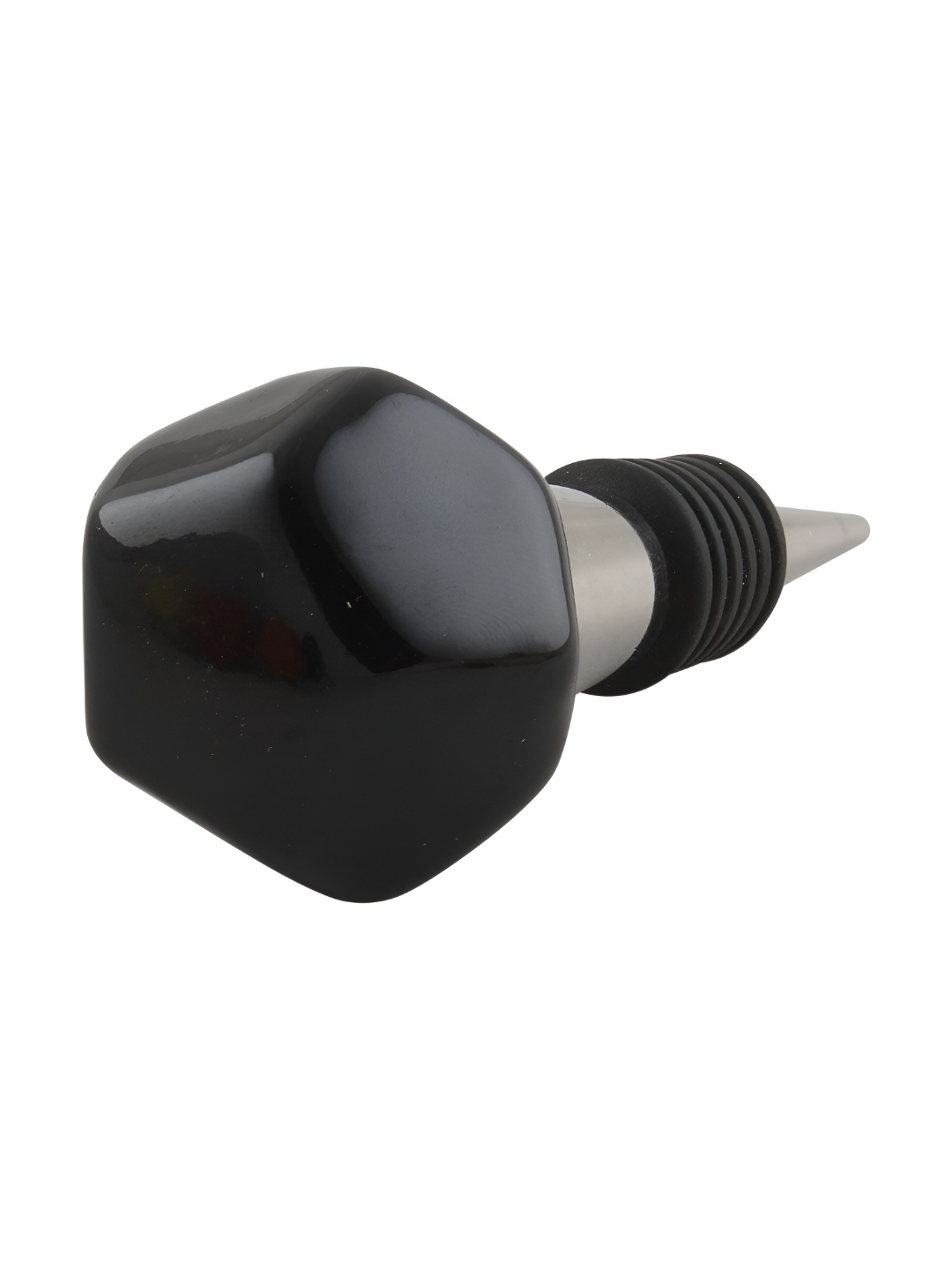 

Indianshelf Black Ceramic Wine Bottle Stopper