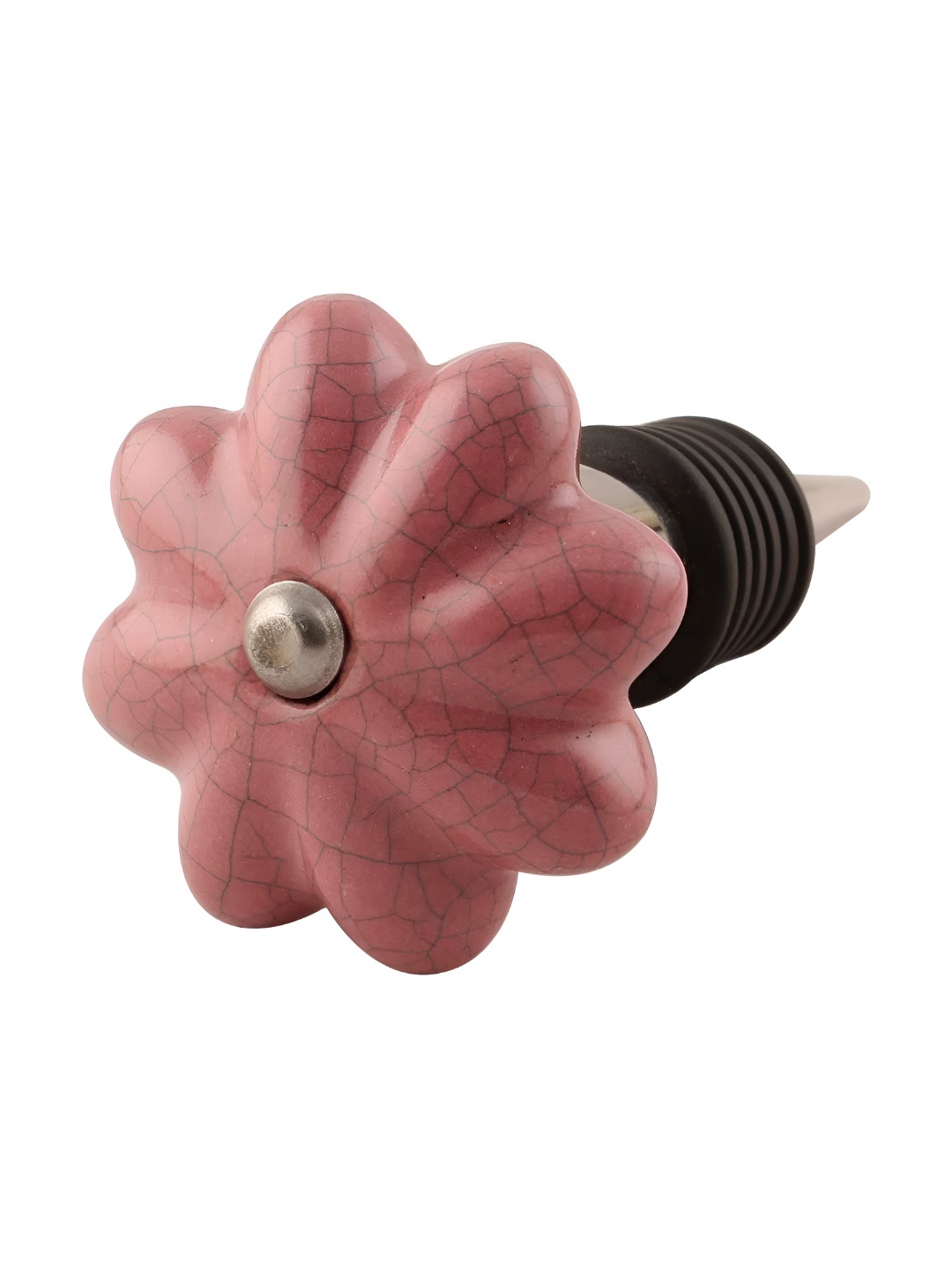 

Indianshelf Maroon Ceramic Wine Bottle Stopper