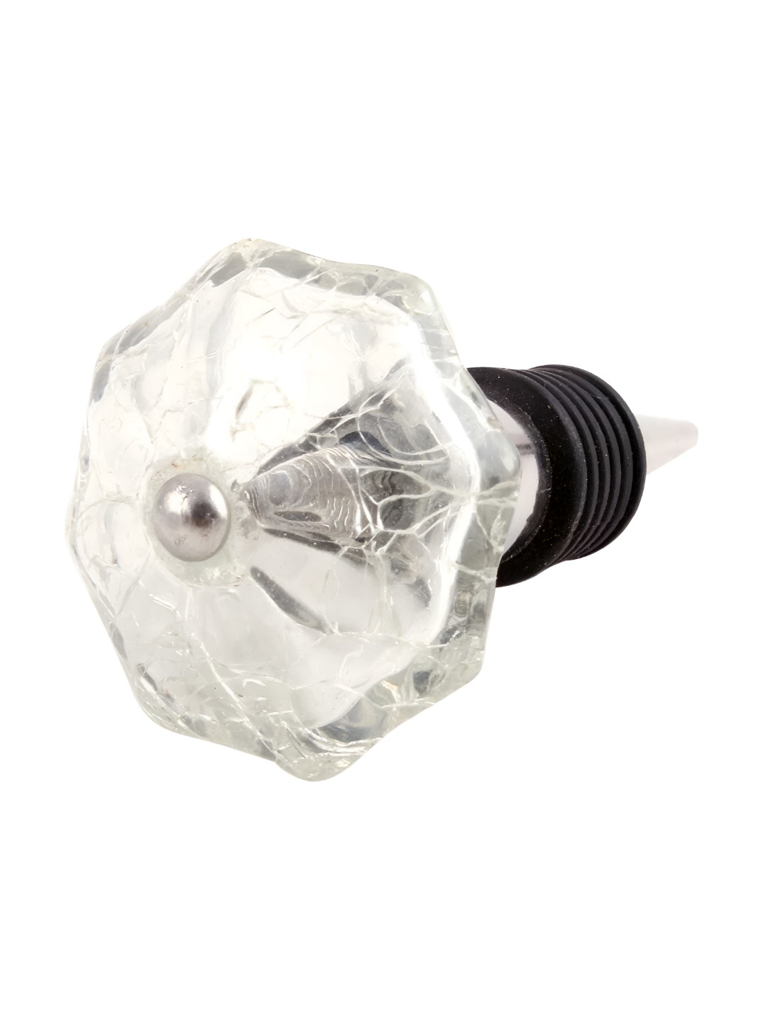 

Indianshelf Transparent Glass Wine Bottle Stopper