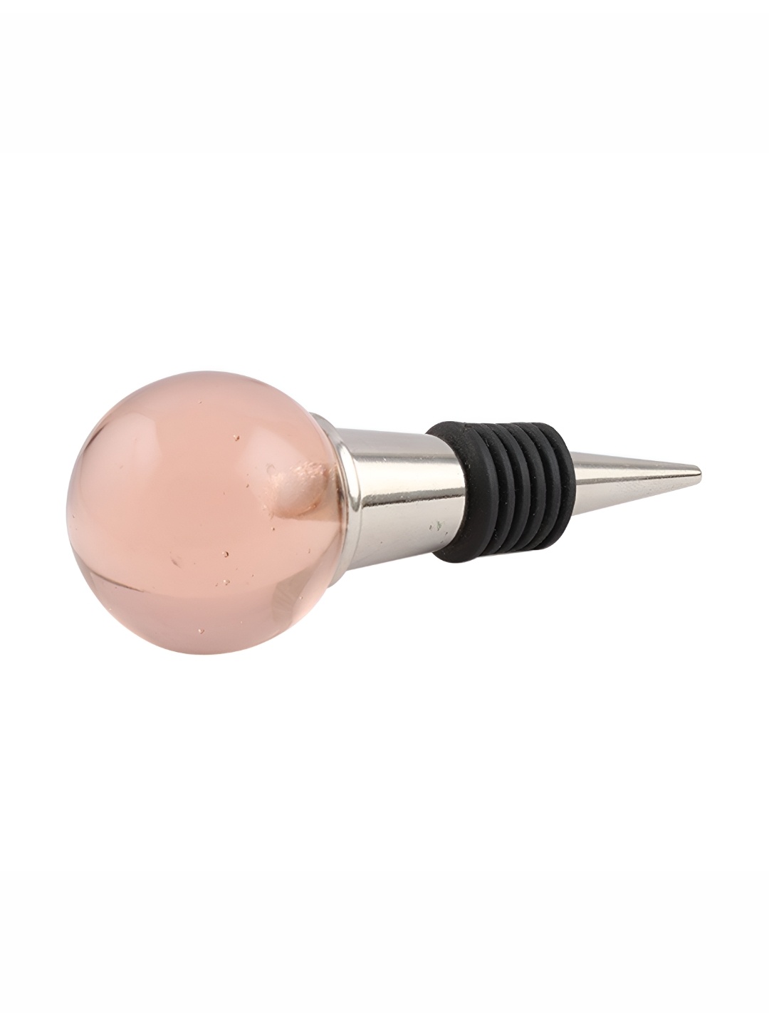 

Indianshelf Pink Glossy Round Cut Ceramic Wine Bottle Stopper