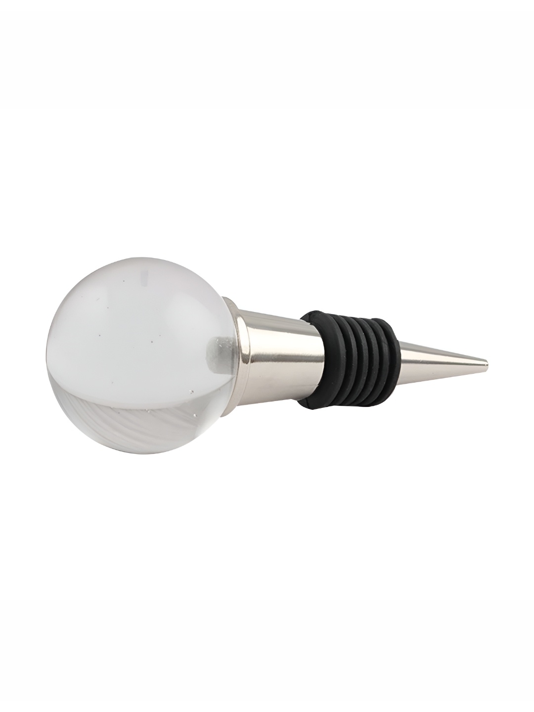 

Indianshelf Transparent Glass Wine Bottle Stopper