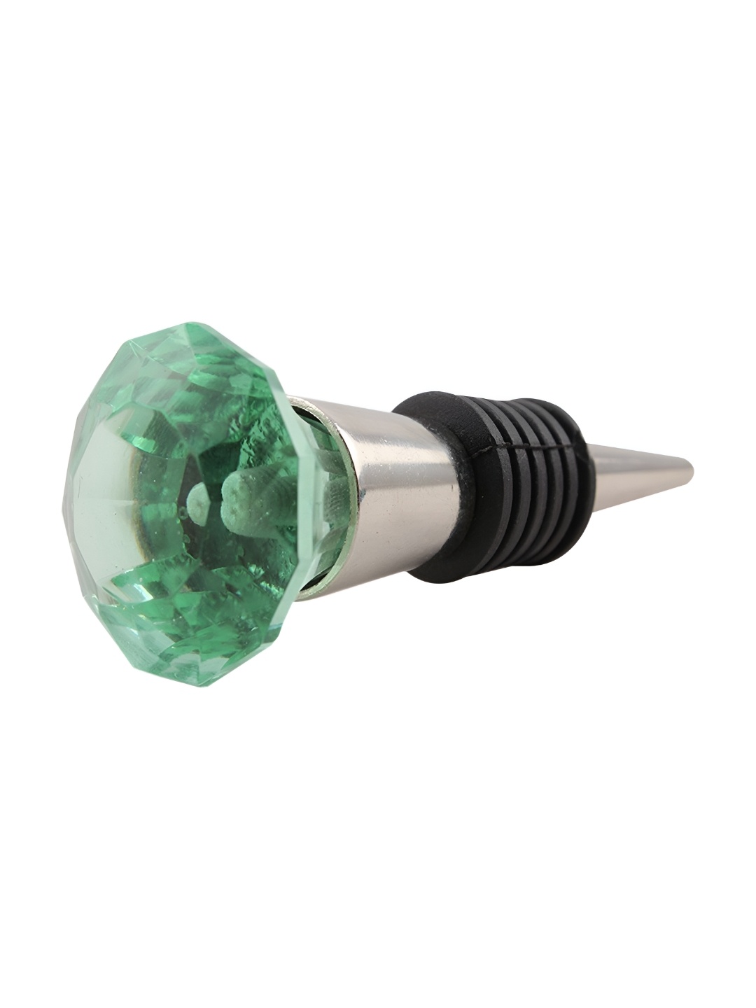 

Indianshelf Green Glass Wine Bottle Stopper