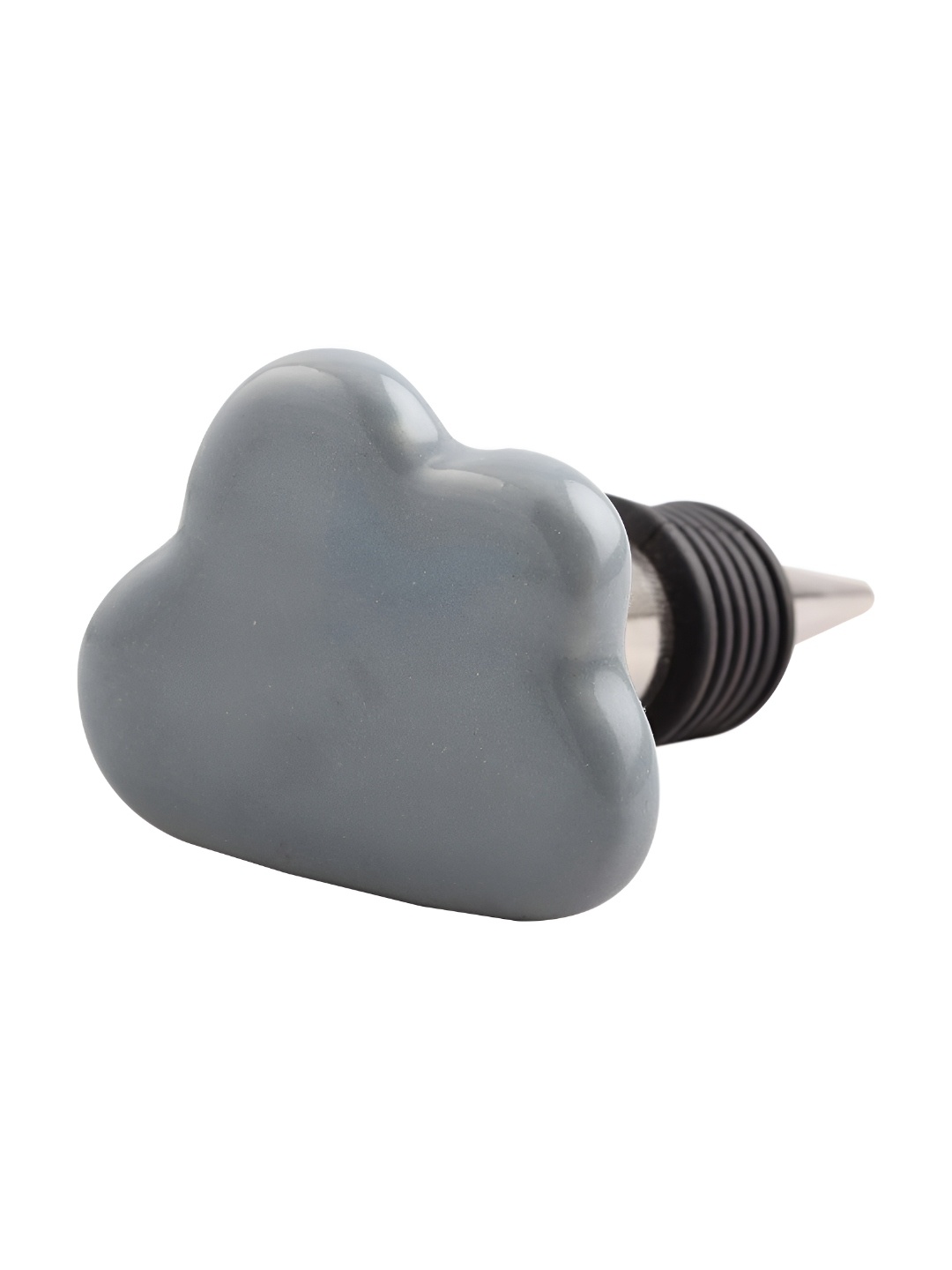 

Indianshelf Grey Ceramic Wine Bottle Stopper