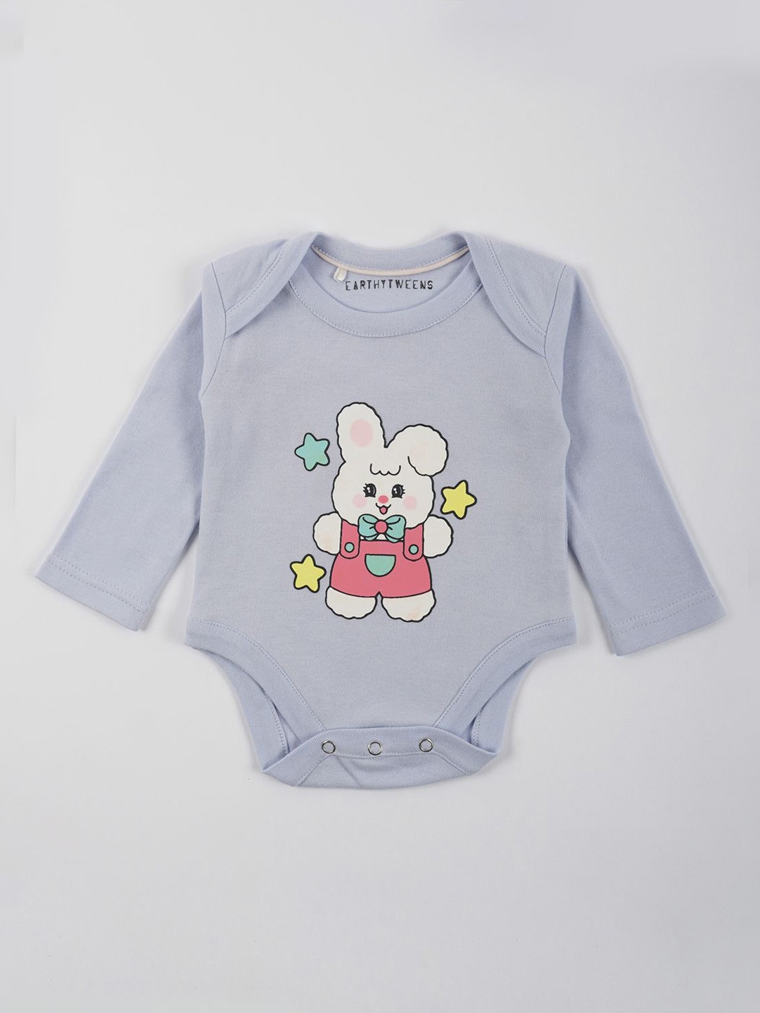 

EARTHY TWEENS Infants Kids Printed Cotton Bodysuit, Lavender