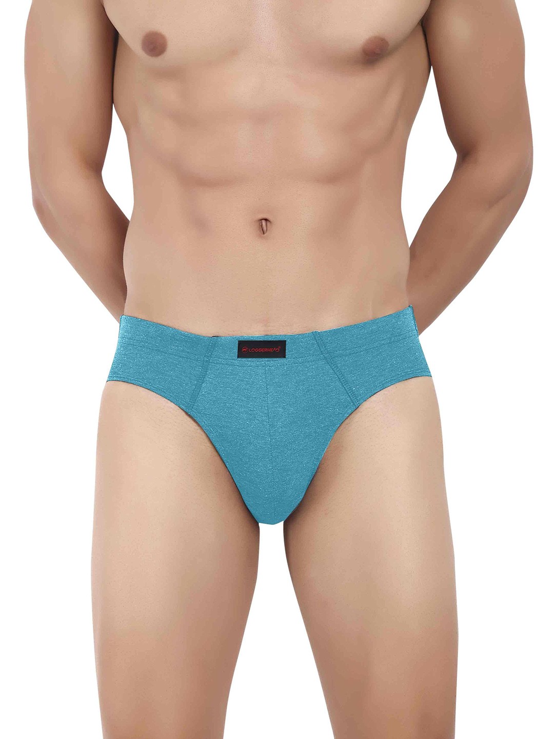 

LOGGERHEAD Cotton Basic Briefs LHCB001-AQUA., Blue