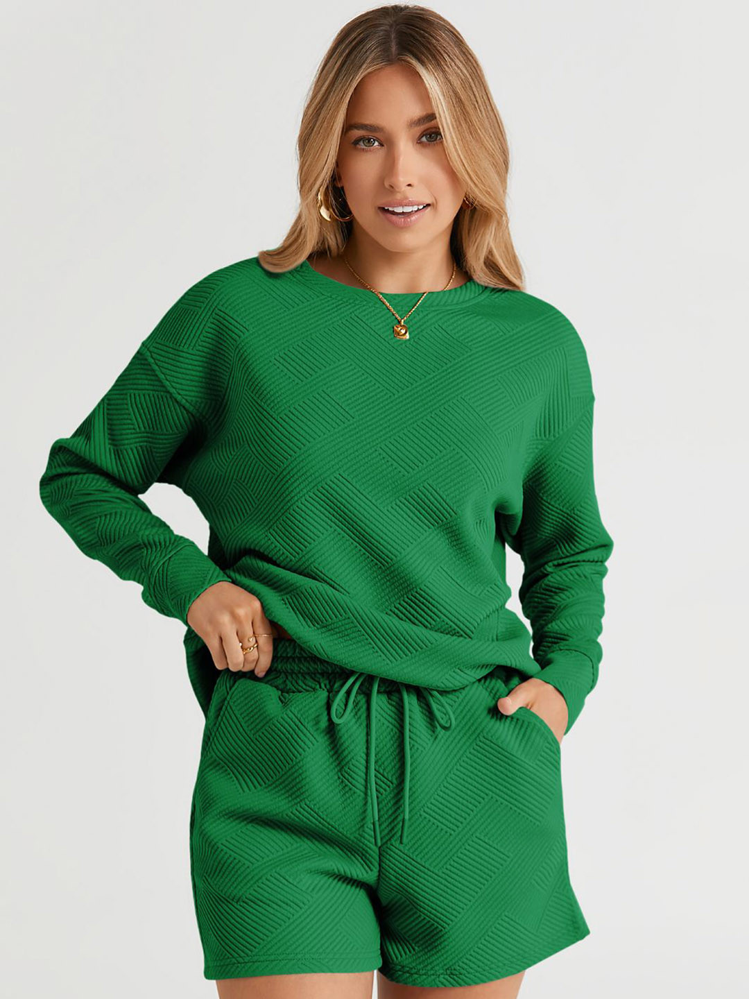 

Errabelly Shirt With Trouser Co-Ords, Green