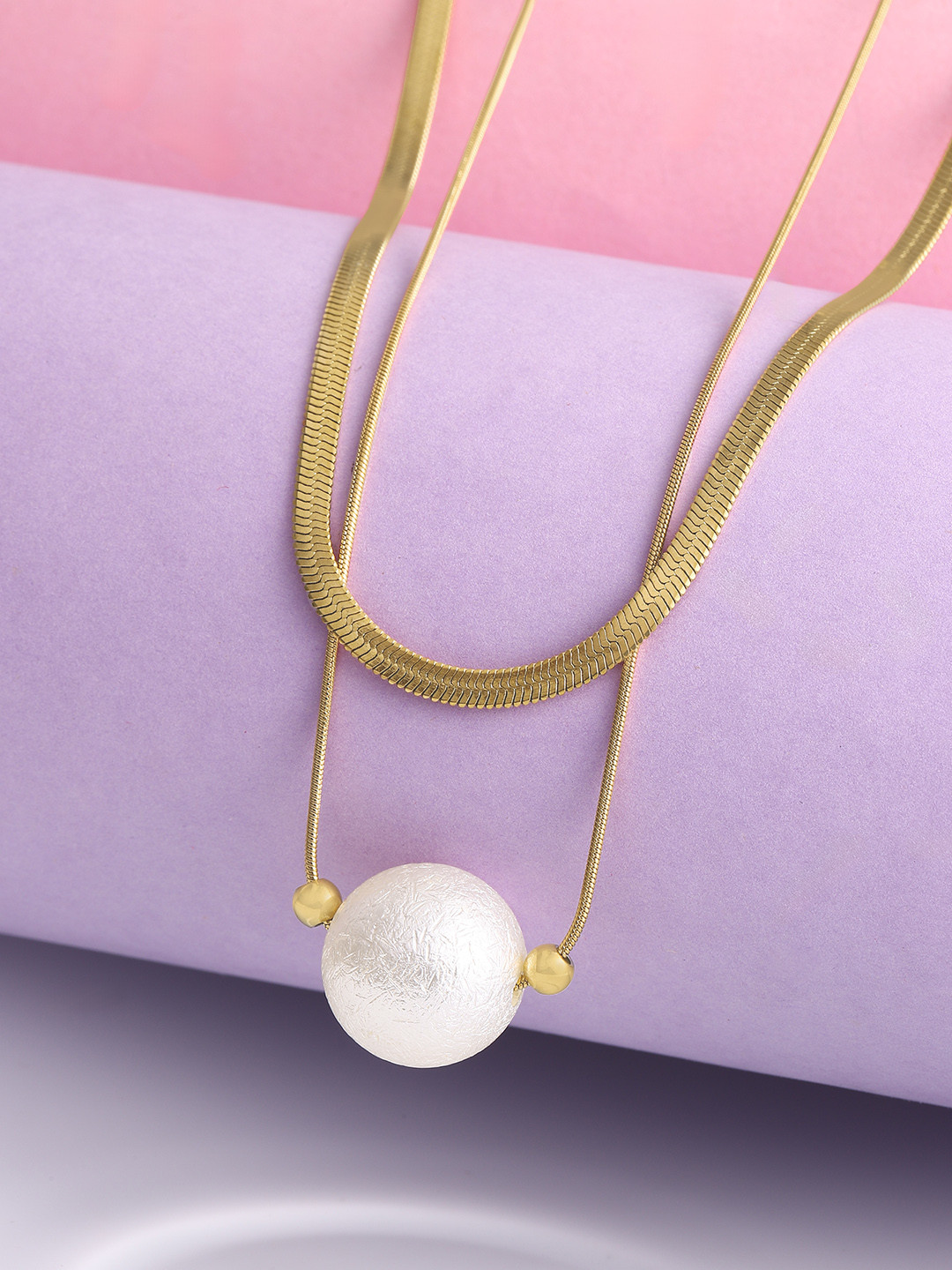 

DressBerry Beaded Chain, Gold