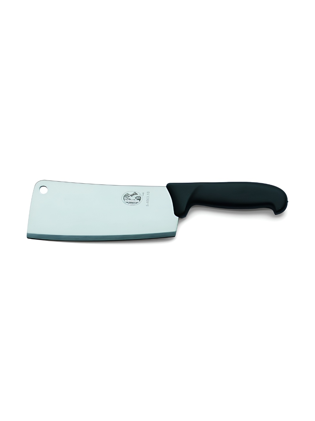 

Victorinox Swiss Made Black Kitchen Cleaver 19 Cm, Silver