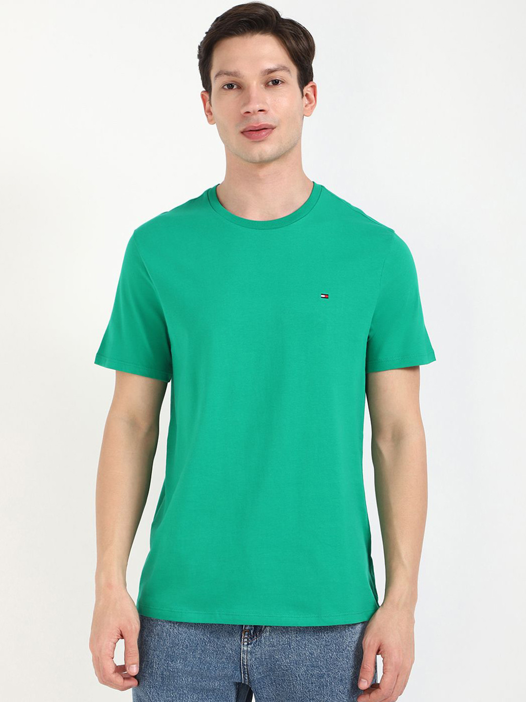 

Tommy Hilfiger Men Applique T-shirt, Green