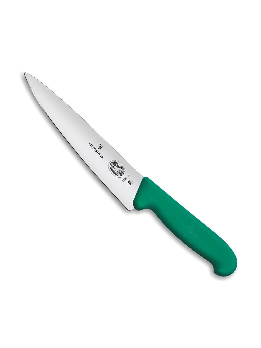 

Victorinox Swiss Made Green Fibrox Handle Carving Knife 19 Cm