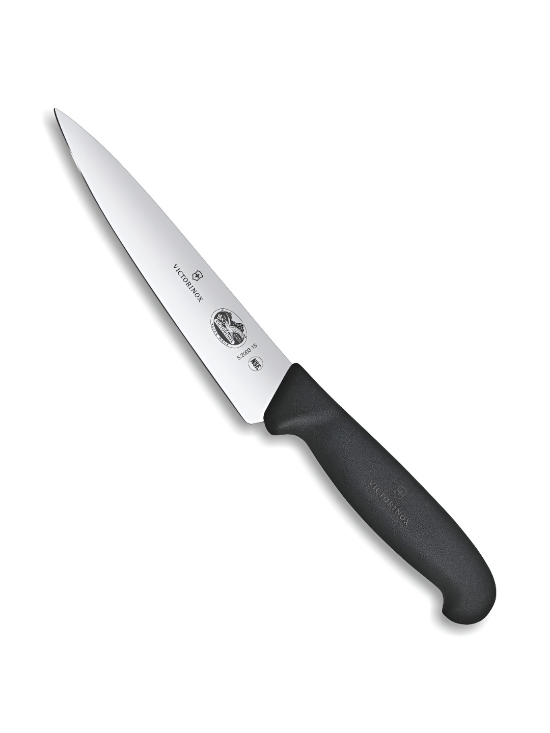 

Victorinox Swiss Made Black Kitchen & Carving Knife Fibrox Handle 15 cm
