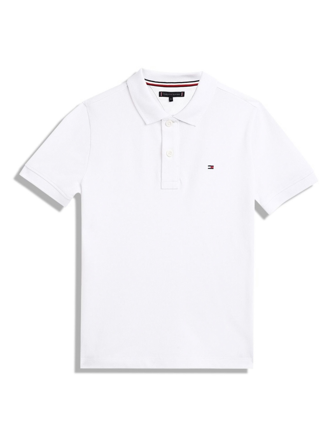 

Tommy Hilfiger Boys Polo Collar T-shirt, White