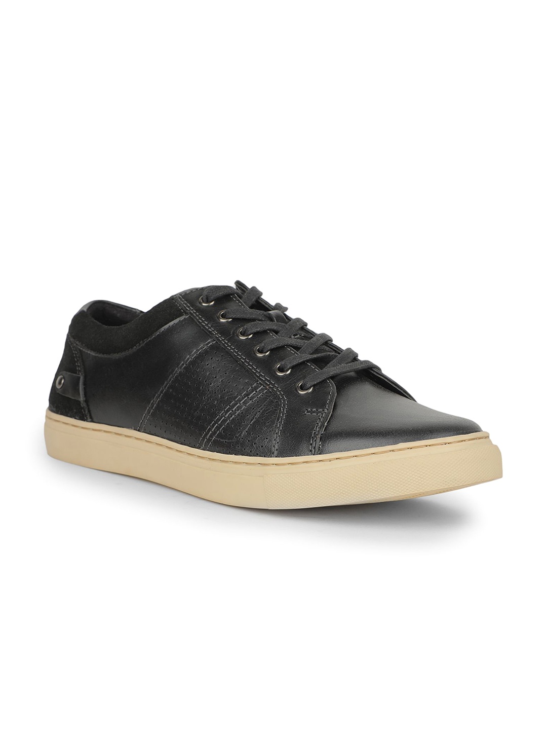 Rockport Men Perforations Leather Sneakers, Na