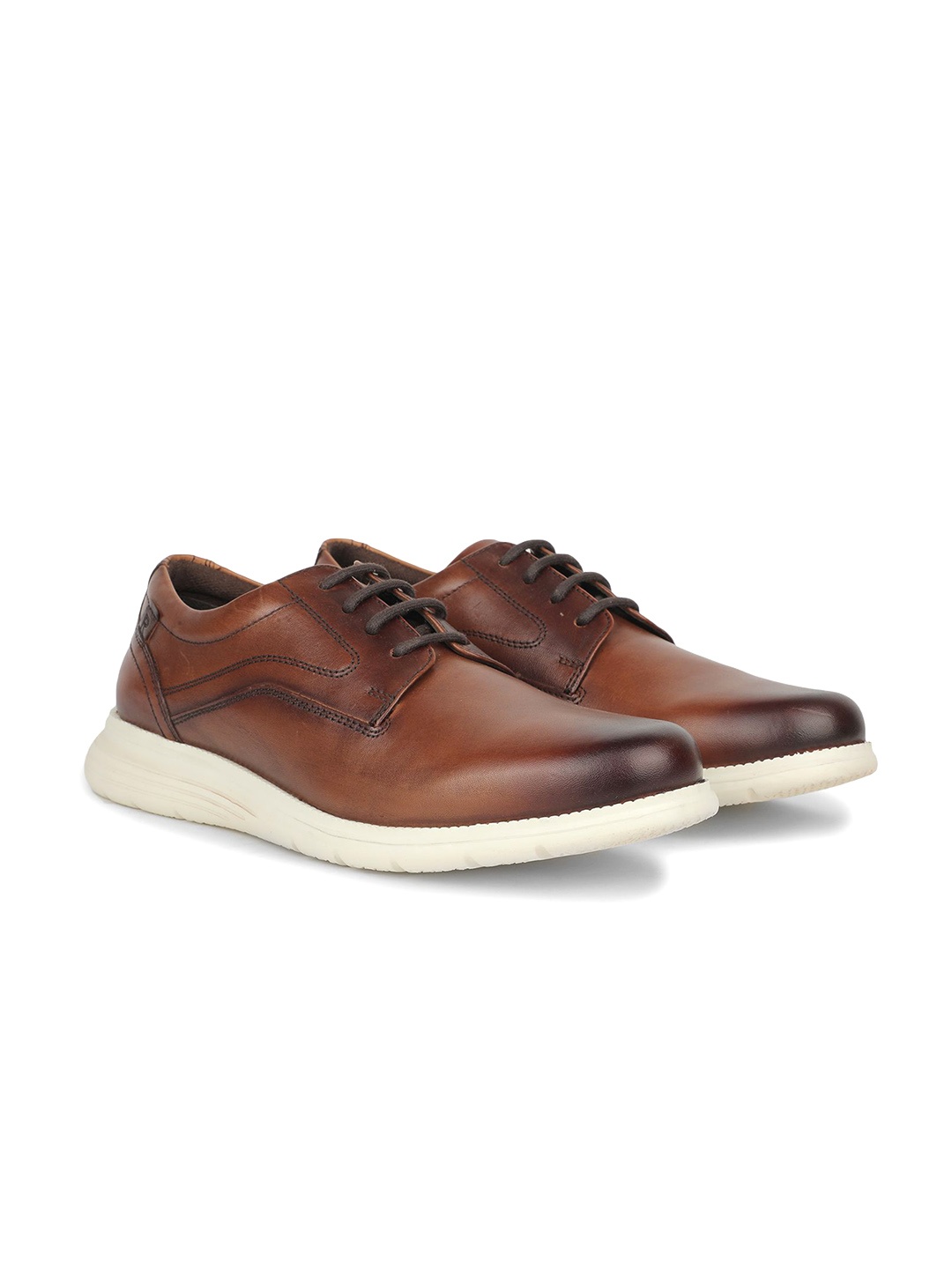 

Rockport Men Leather Formal Oxfords, Brown