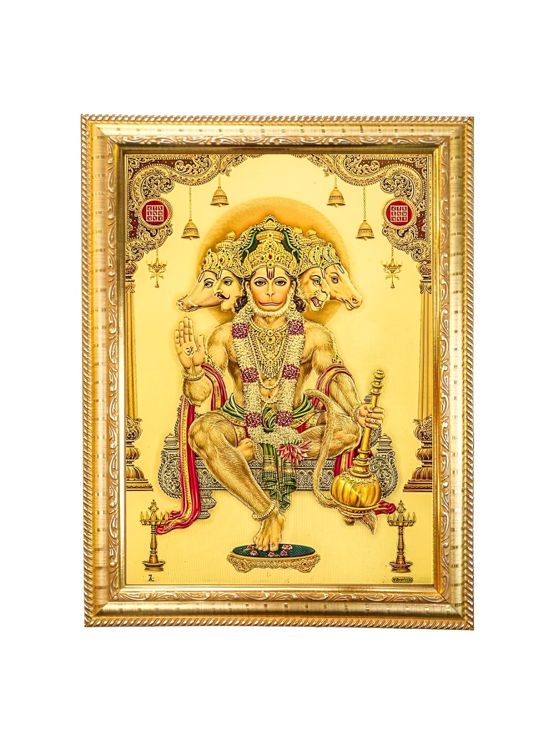 

Hawai Gold-Toned 1 Piece Wood Wall Fashion