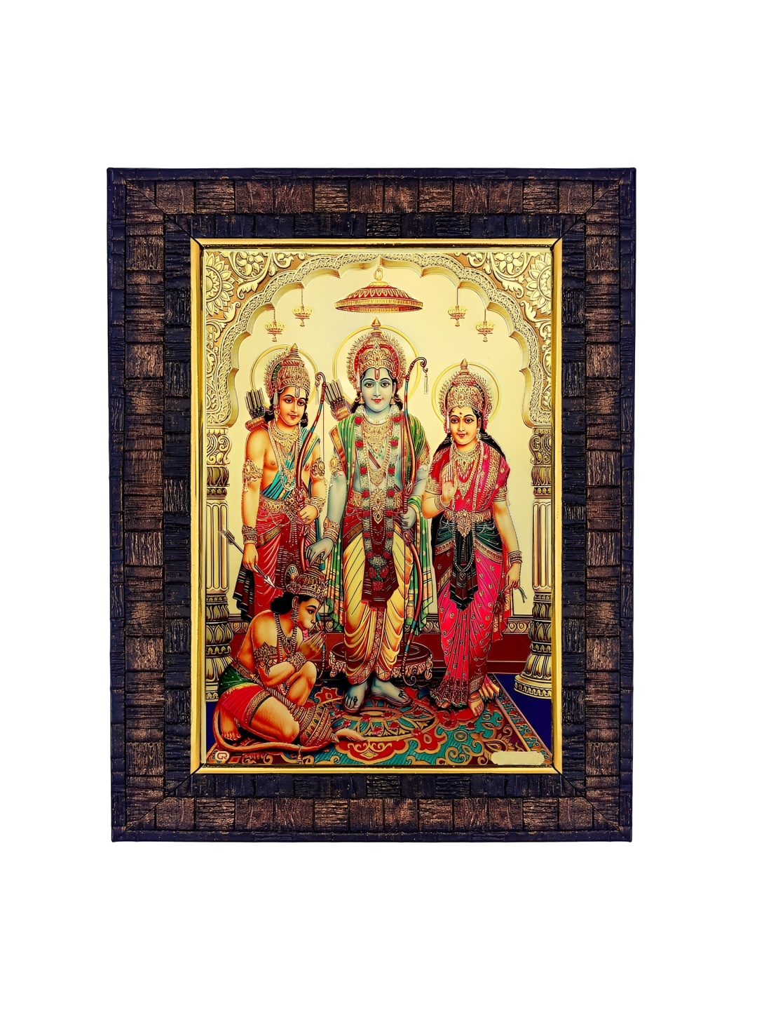 

Hawai Gold-Toned 1 Piece Wood Wall Fashion