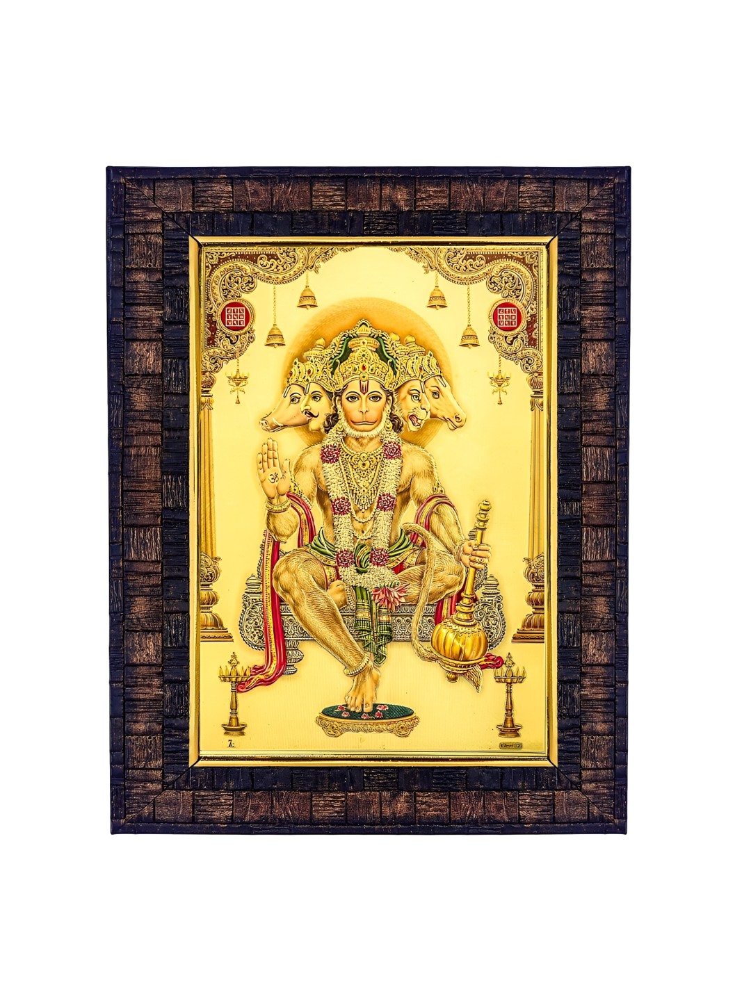

Hawai Gold-Toned 1 Piece Wood Wall Fashion
