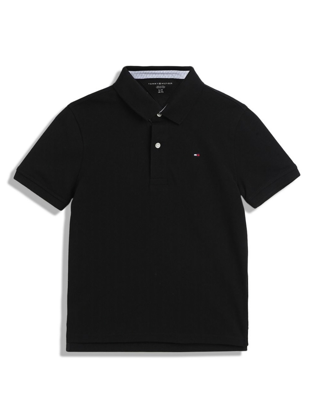 

Tommy Hilfiger Boys Polo Collar Pockets T-shirt, Black