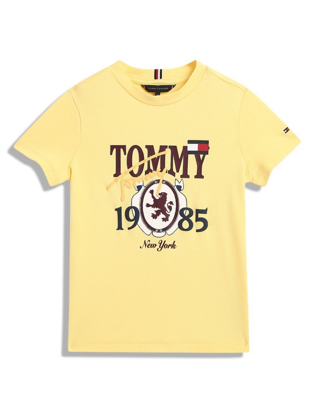 

Tommy Hilfiger Boys Raw Edge T-shirt, Yellow