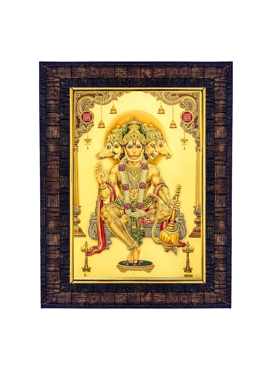 

Hawai Gold-Toned 1 Piece Wood Wall Fashion