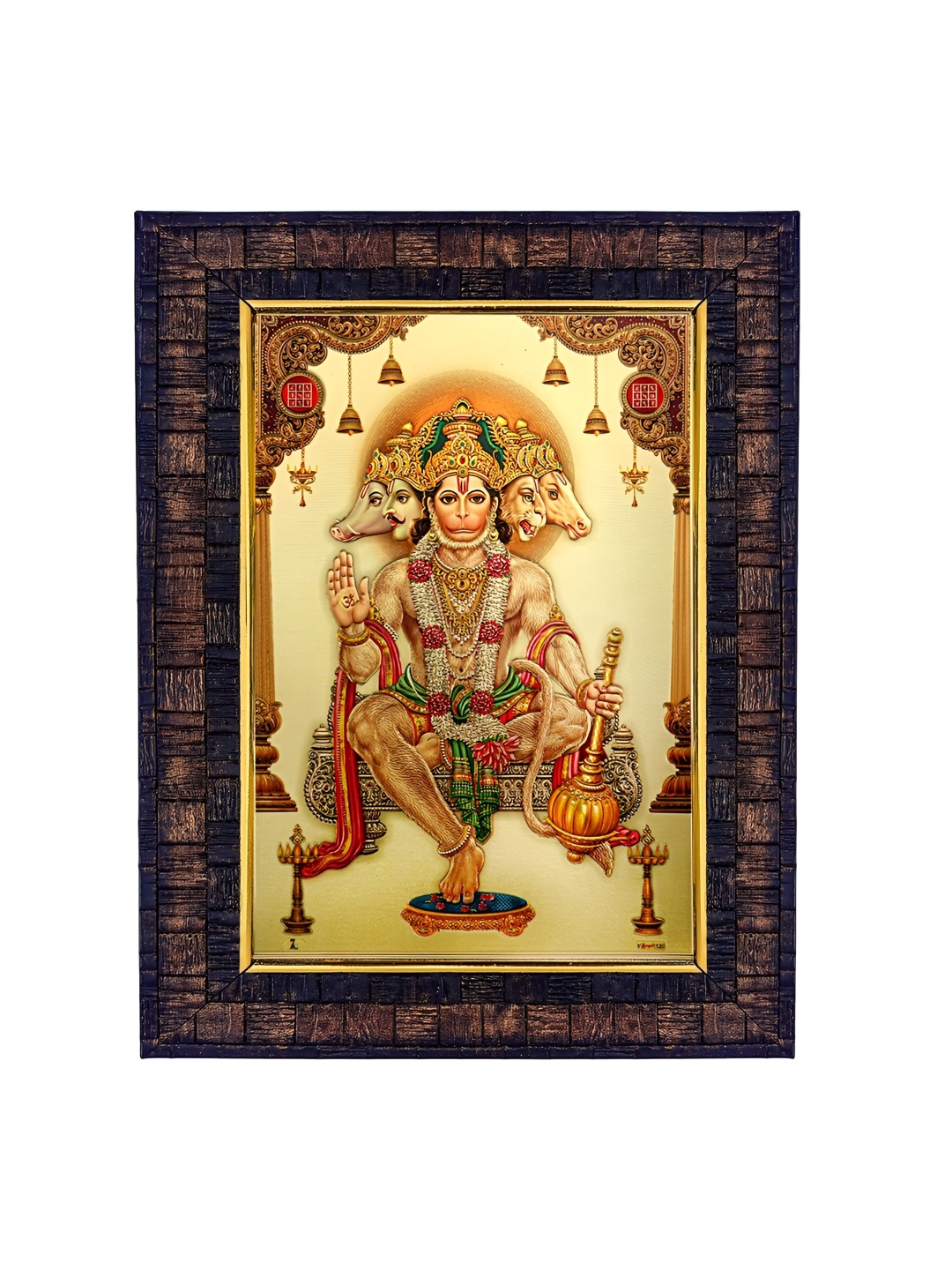 

Hawai Gold-Toned 1 Piece Wood Wall Fashion