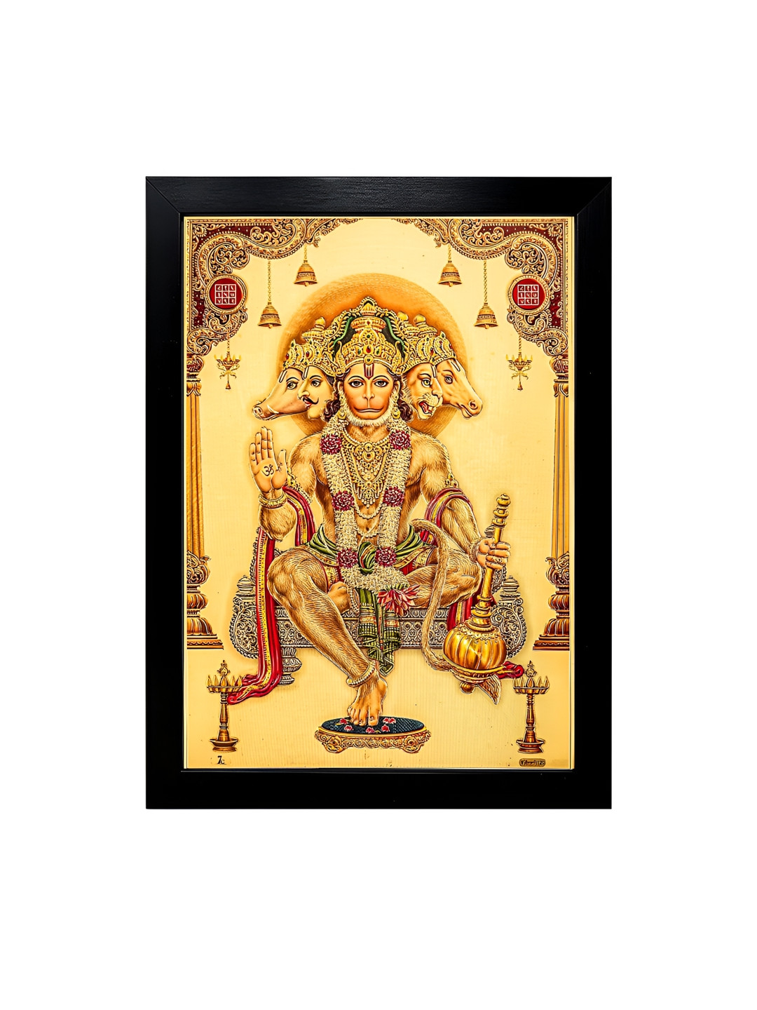 

Hawai Gold-Toned 1 Piece Wood Wall Fashion