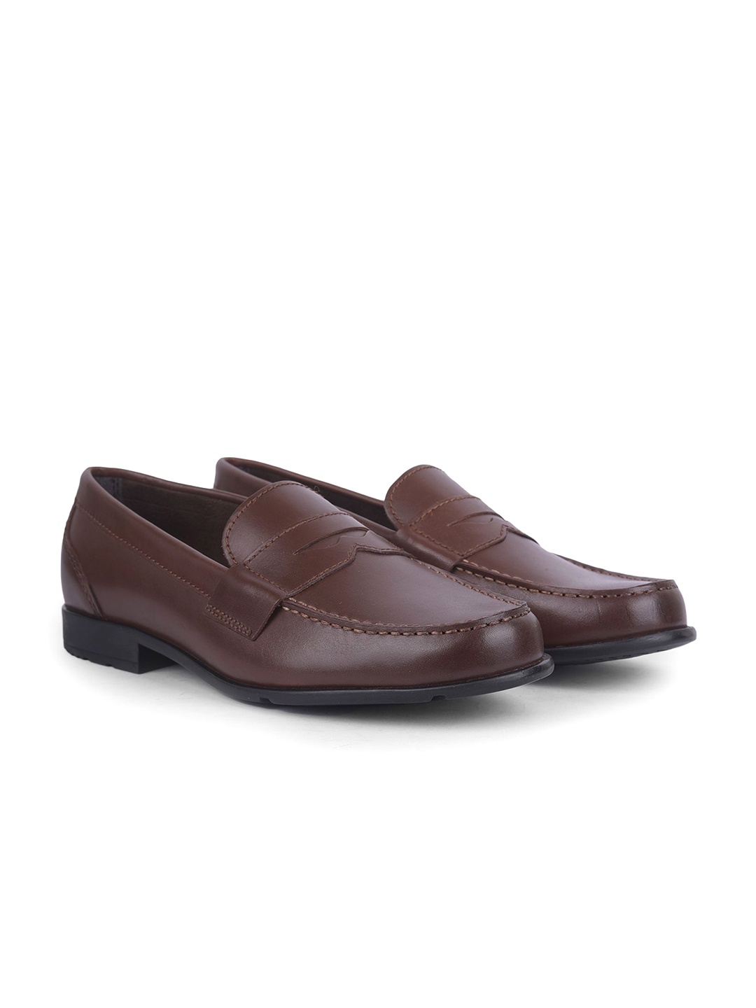 

Rockport Men Leather Formal Loafers, Brown