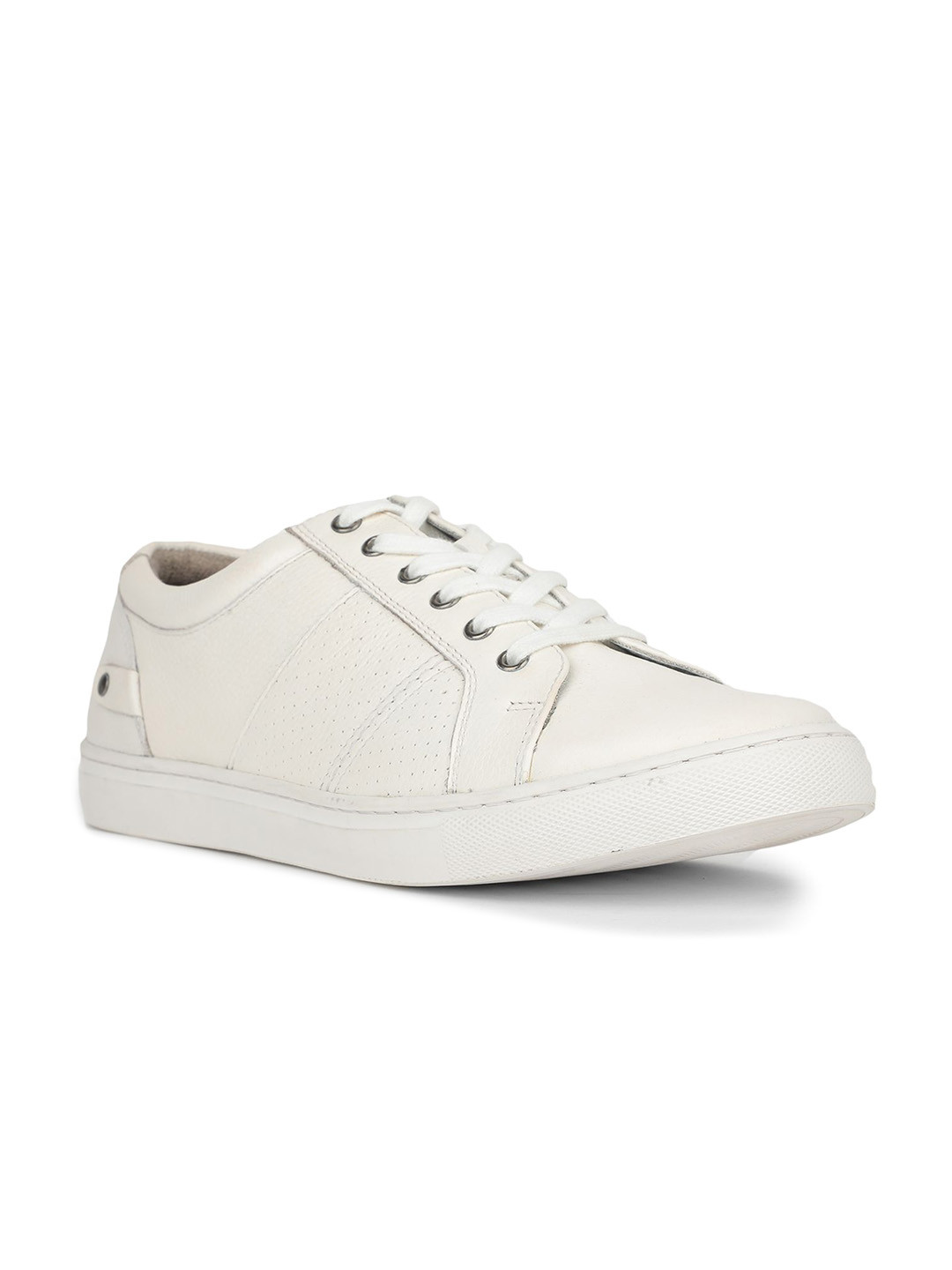 

Rockport Men Textured Leather Sneakers, Na