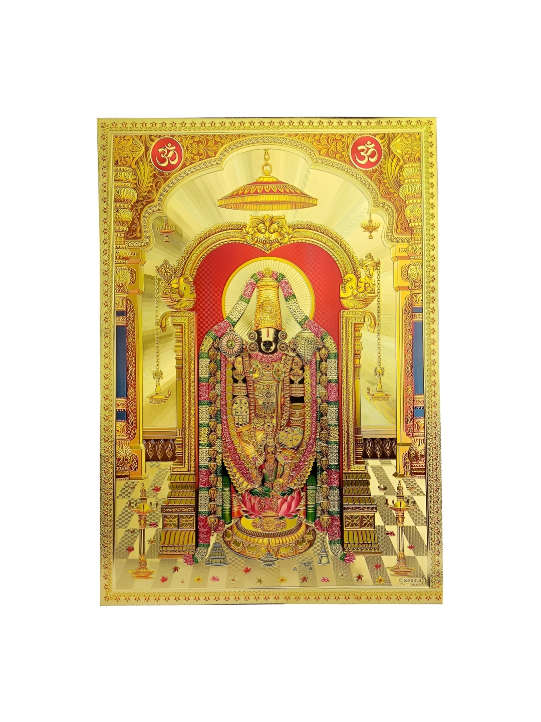 

Hawai Gold-Toned 1 Piece Paper Wall Fashion