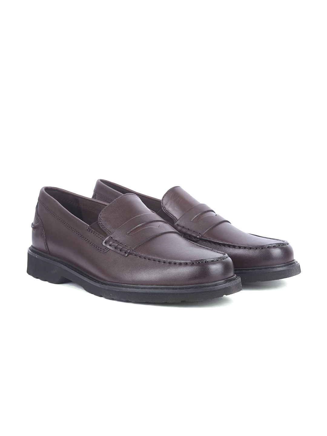 

Rockport Men Leather Formal Loafers, Brown
