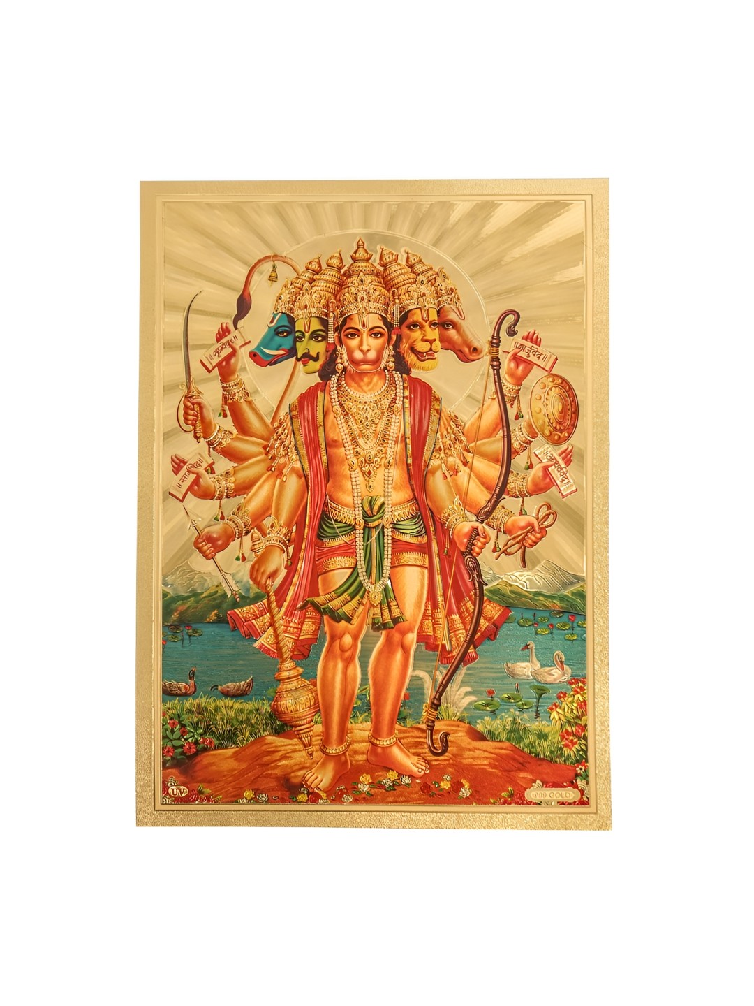 

Hawai Gold-Toned 1 Piece Paper Wall Fashion