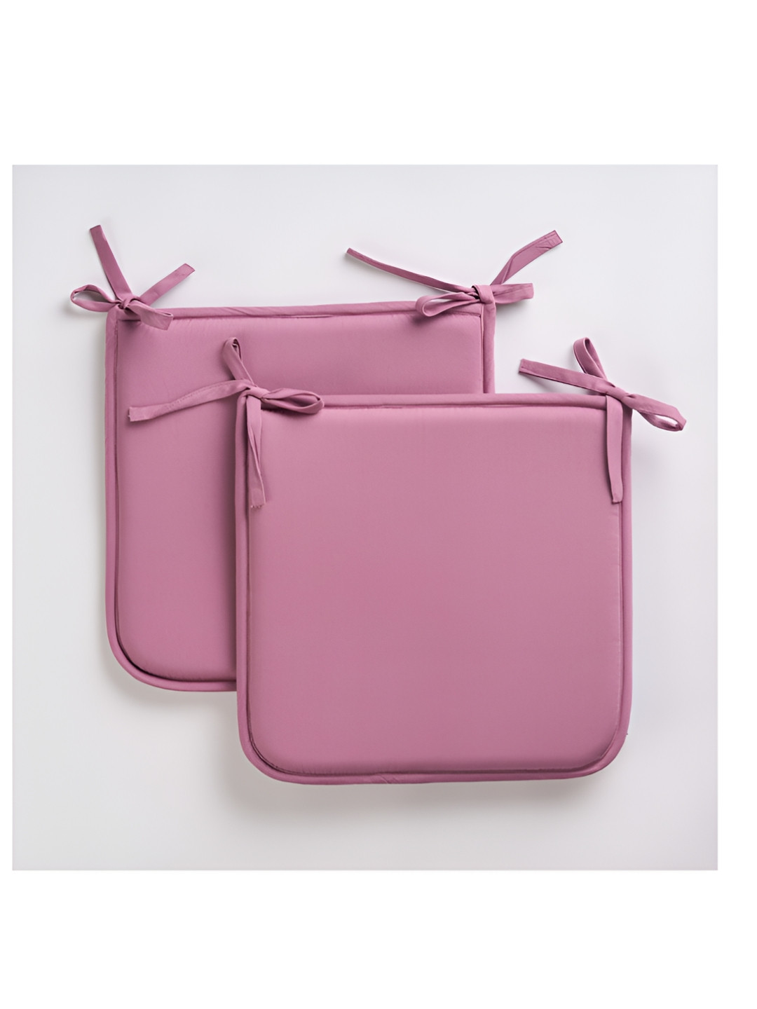 

SKANDA FAB Set Of 2 Purple Pure Cotton Foam Chair Pad