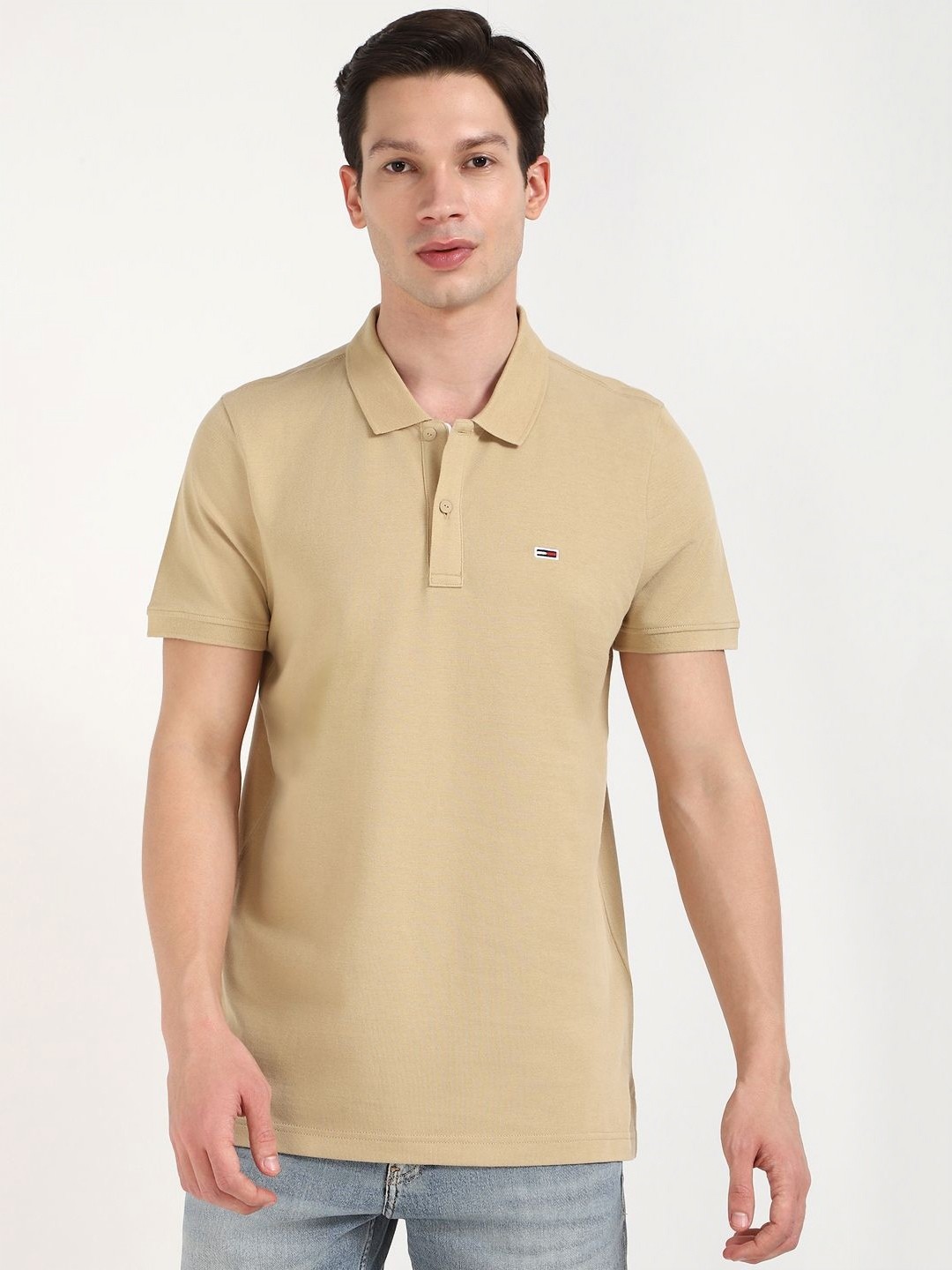 

Tommy Hilfiger Men Slim Fit T-shirt, Beige