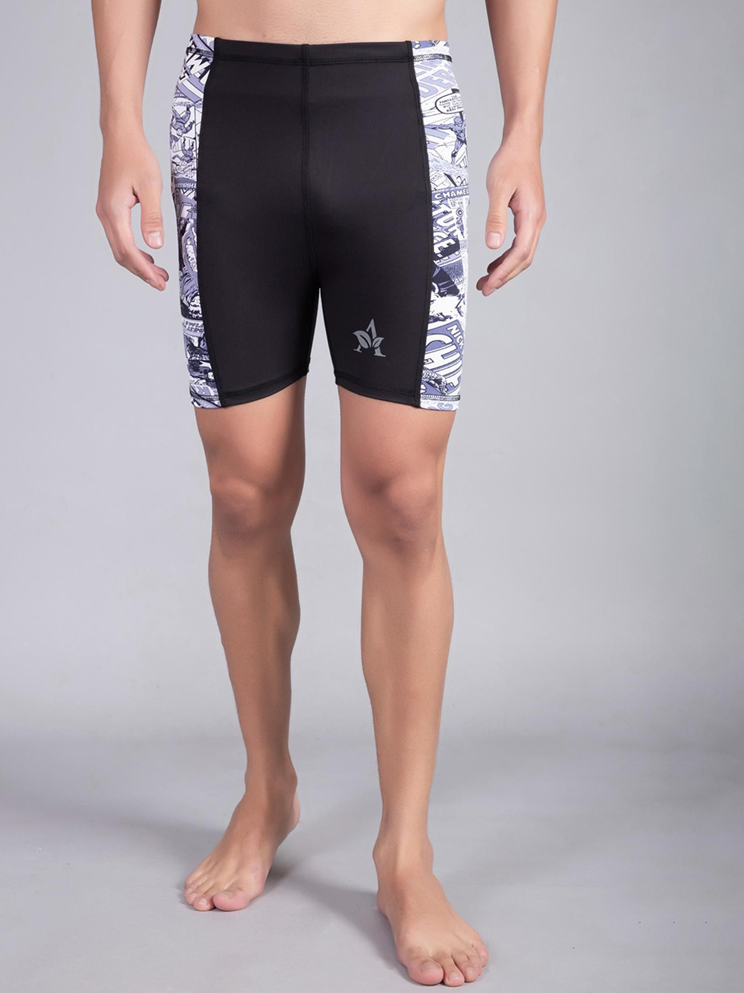 

HIRRUX Men Printed Swim Shorts, Multi