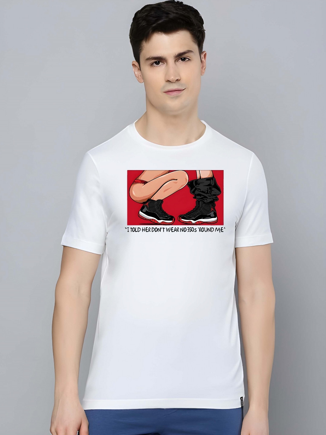

KAIDO Men T-shirt, White