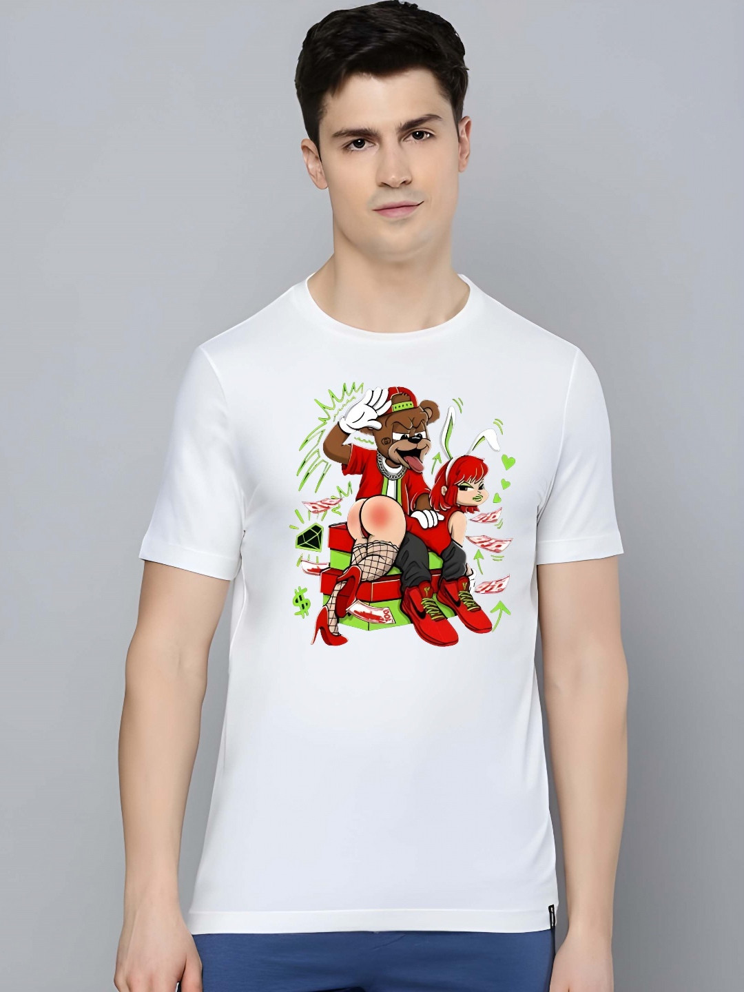 

KAIDO Men T-shirt, White
