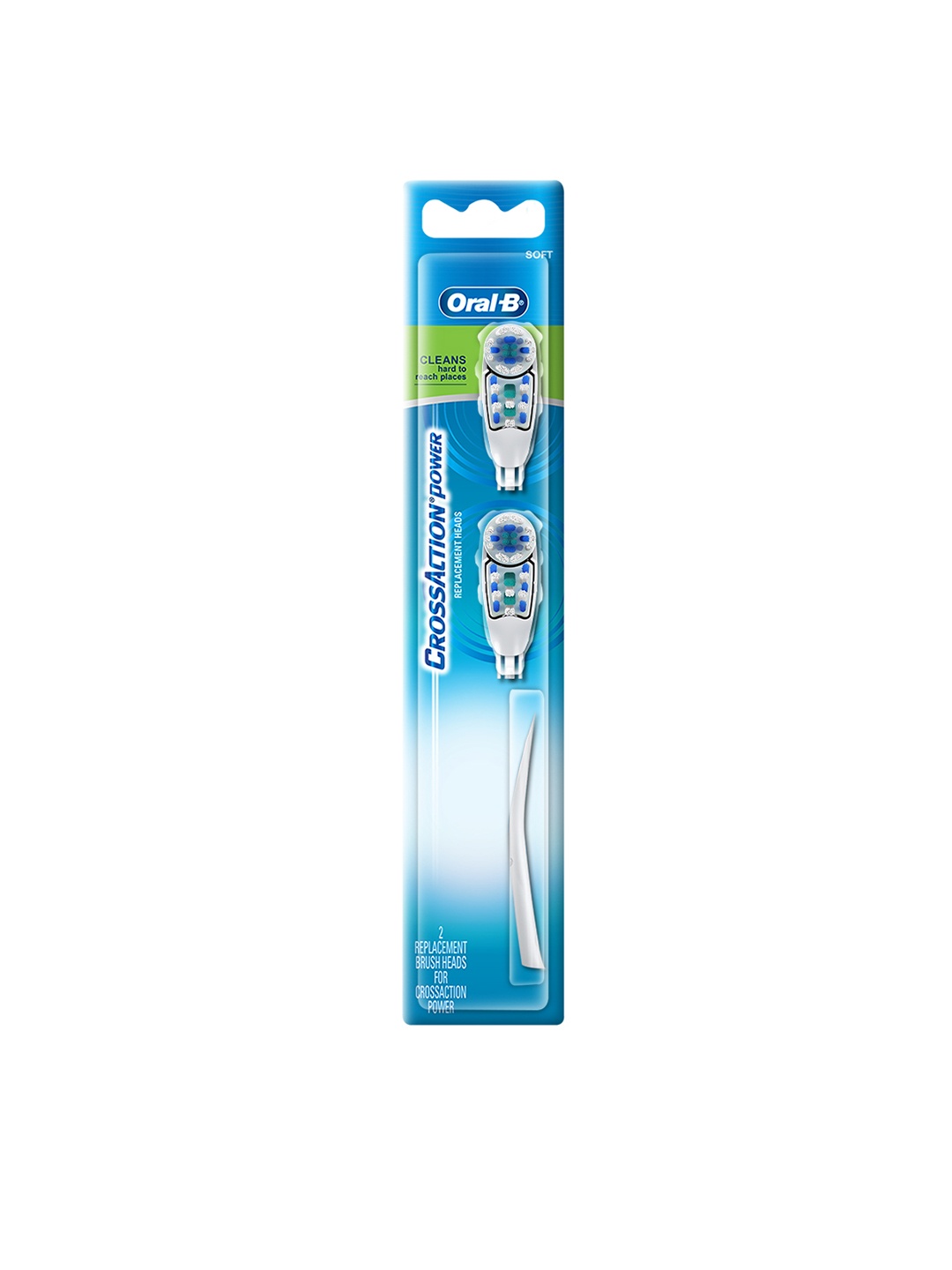 

Oral - B CrossAction Power Soft Toothbrush Replacement Head, White