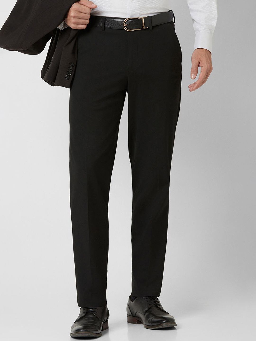 

Van Heusen Men Trousers, Black