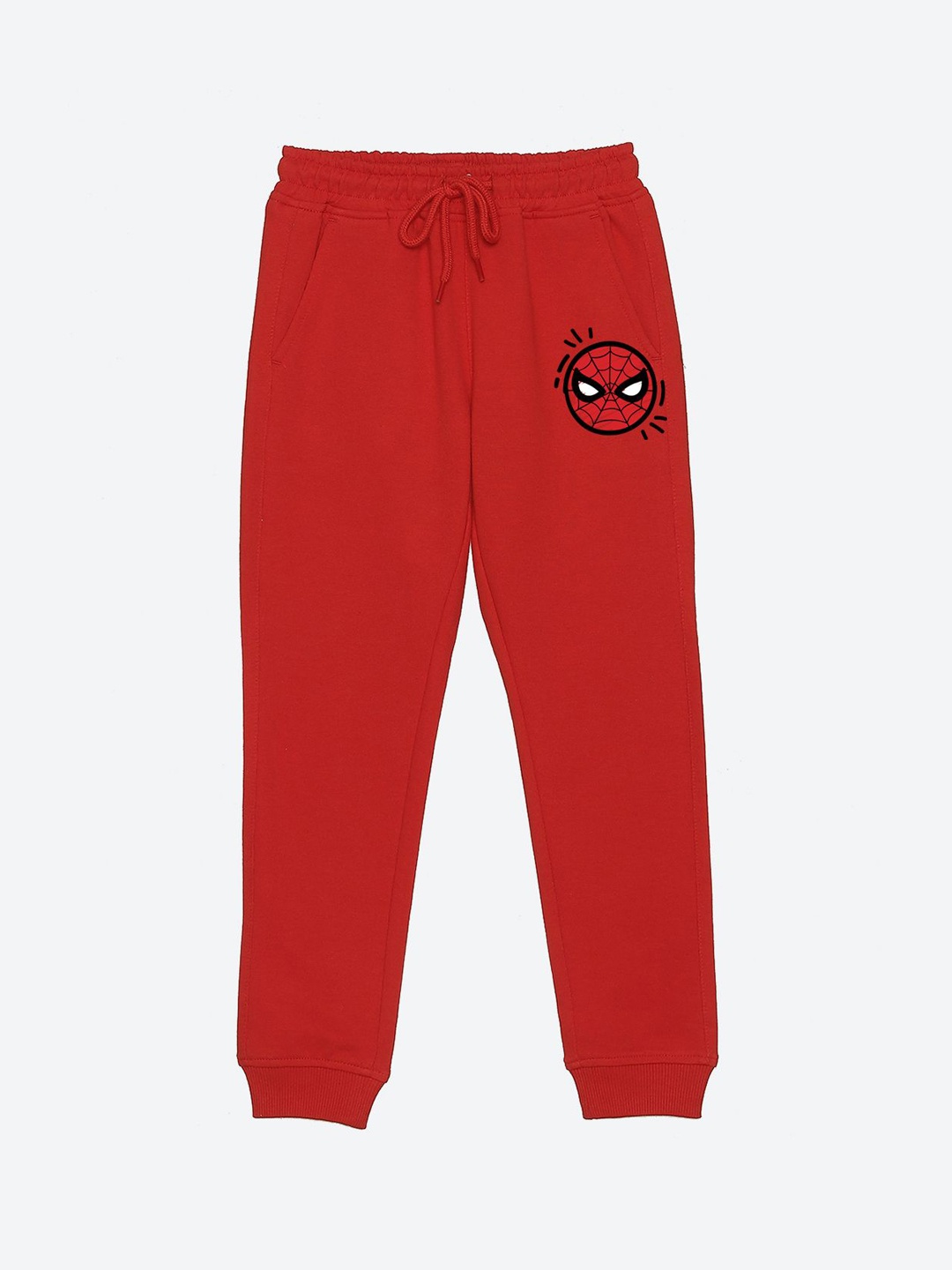

YK Marvel Boys Regular Fit Joggers, Red