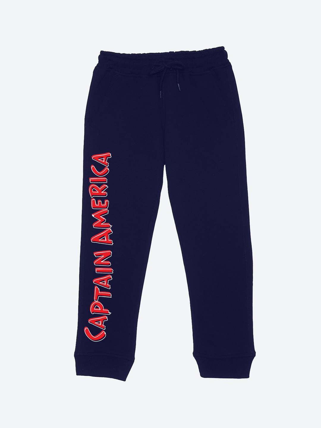 

YK Marvel Boys Graphic Printed Joggers, Navy blue