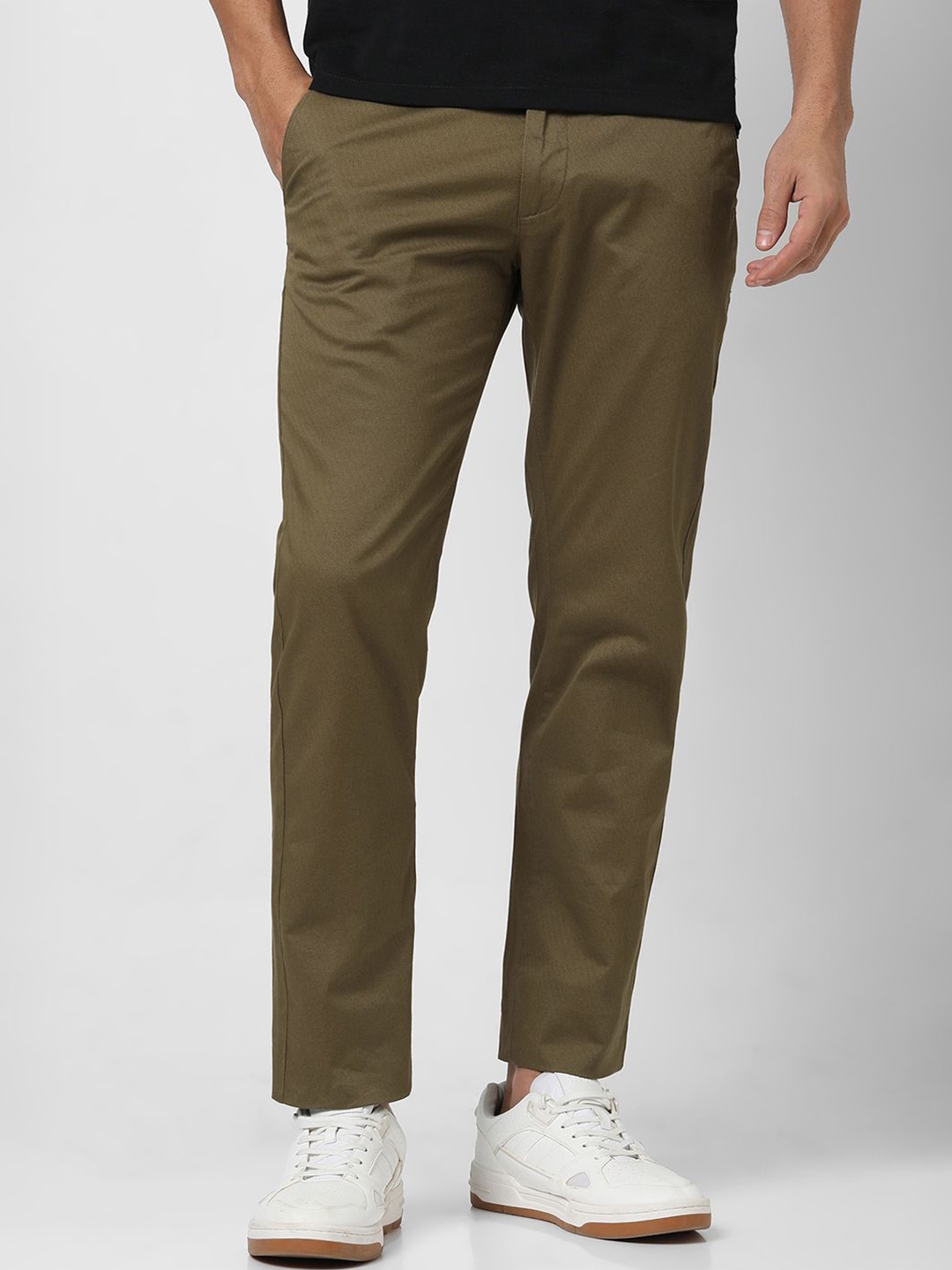 

Van Heusen Sport Men Regular Fit Trousers, Olive