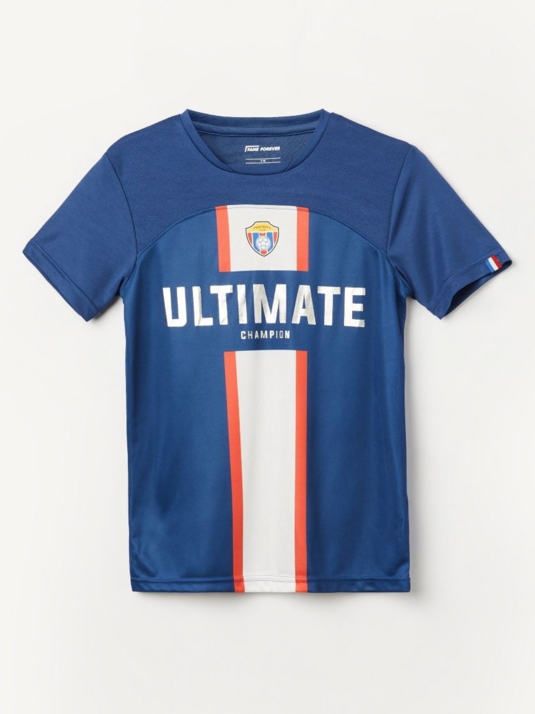 

Fame Forever by Lifestyle Boys Football T Shirt, Blue