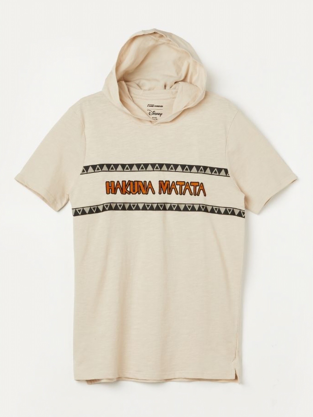 

Fame Forever by Lifestyle Boys Lion King Printed Cotton T Shirt, Beige